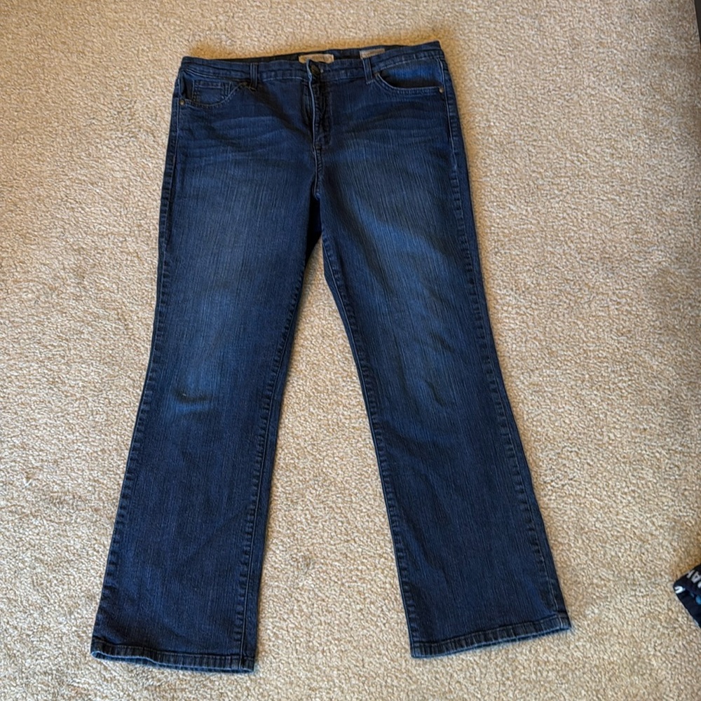 Nine West Vintage America Dark Wash Jeans
